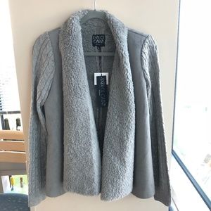 BNWT – Dolce Cabo Faux Suede Cardigan